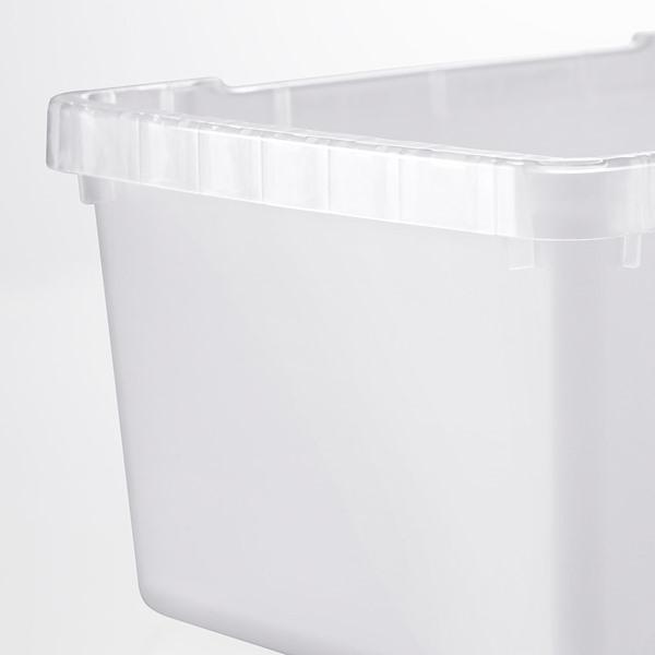 [IKEA/イケア/通販]UPPSNOFSAD ウップスノフサド 収納ボックス, 透明ホワイト, 25x17x12 cm/3.5 l[A](20644284) |  | 04