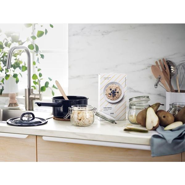 【IKEA/イケア/通販】KORKEN コルケン ふた付き容器, クリアガラス[A](00213544) |  | 01