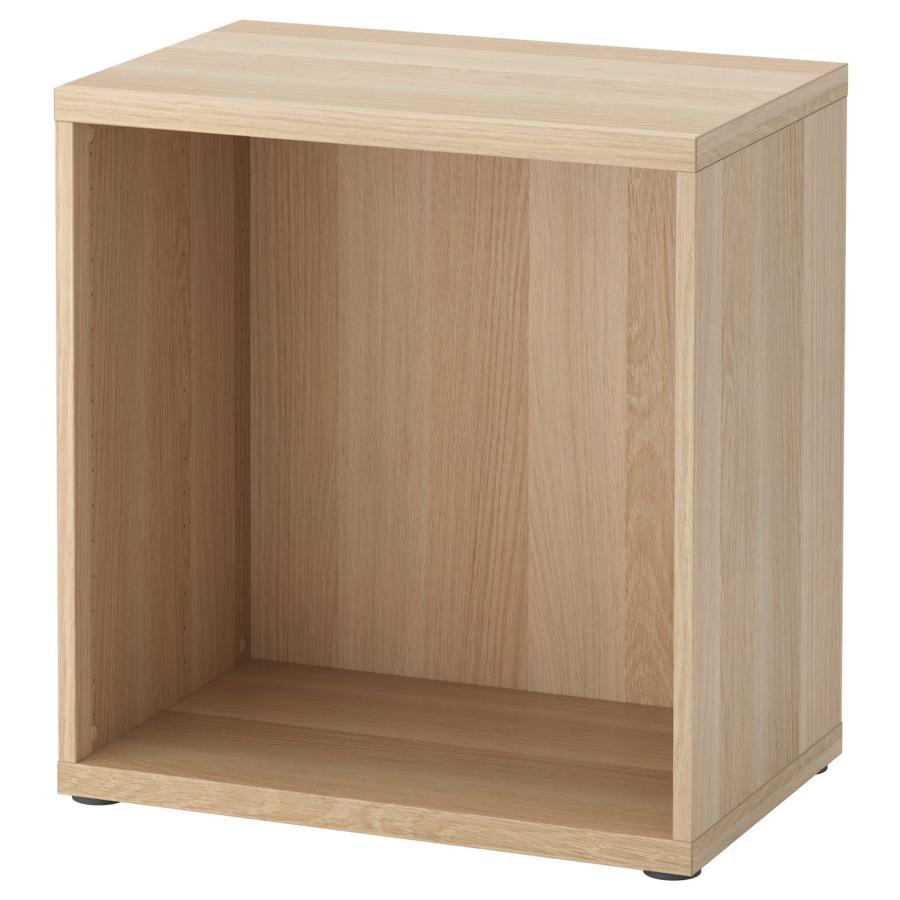 [IKEA/イケア/通販]BESTA ベストー フレーム, ホワイトステインオーク調, 60x40x64 cm[D](00248379) | 