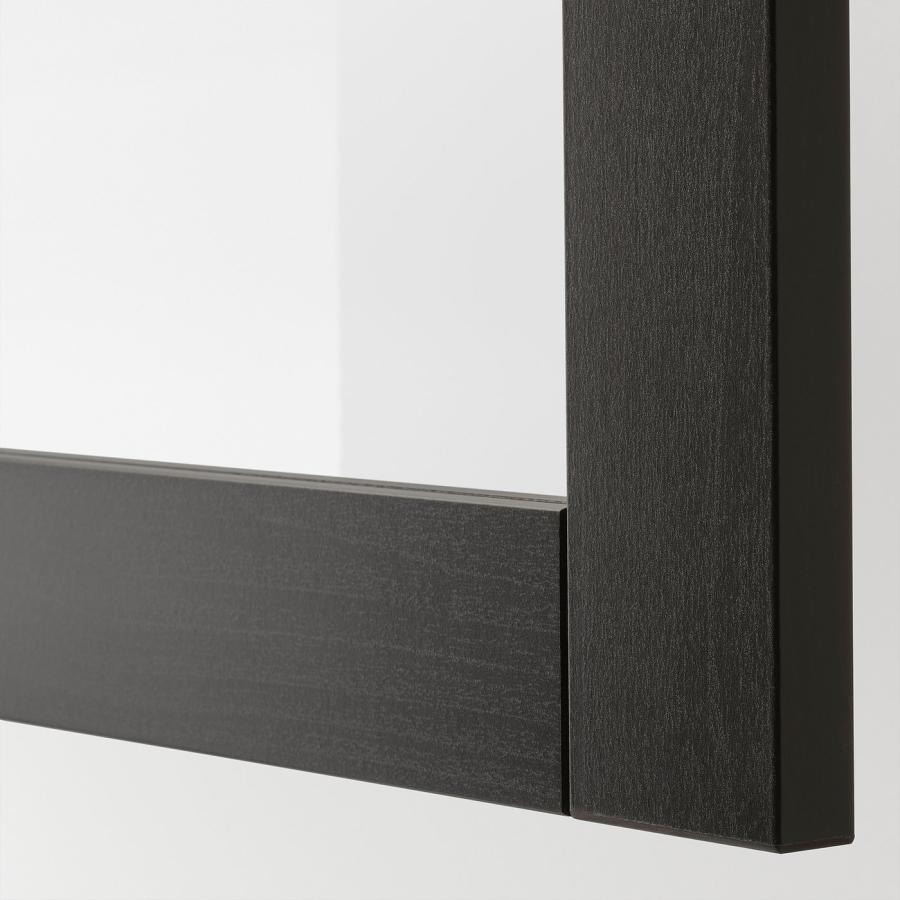 【IKEA/イケア/通販】BESTA ベストー シェルフユニット ガラス扉付, ブラックブラウン/シンドヴィーク ブラックブラウンクリアガラス,…[7](29047667) |  | 01