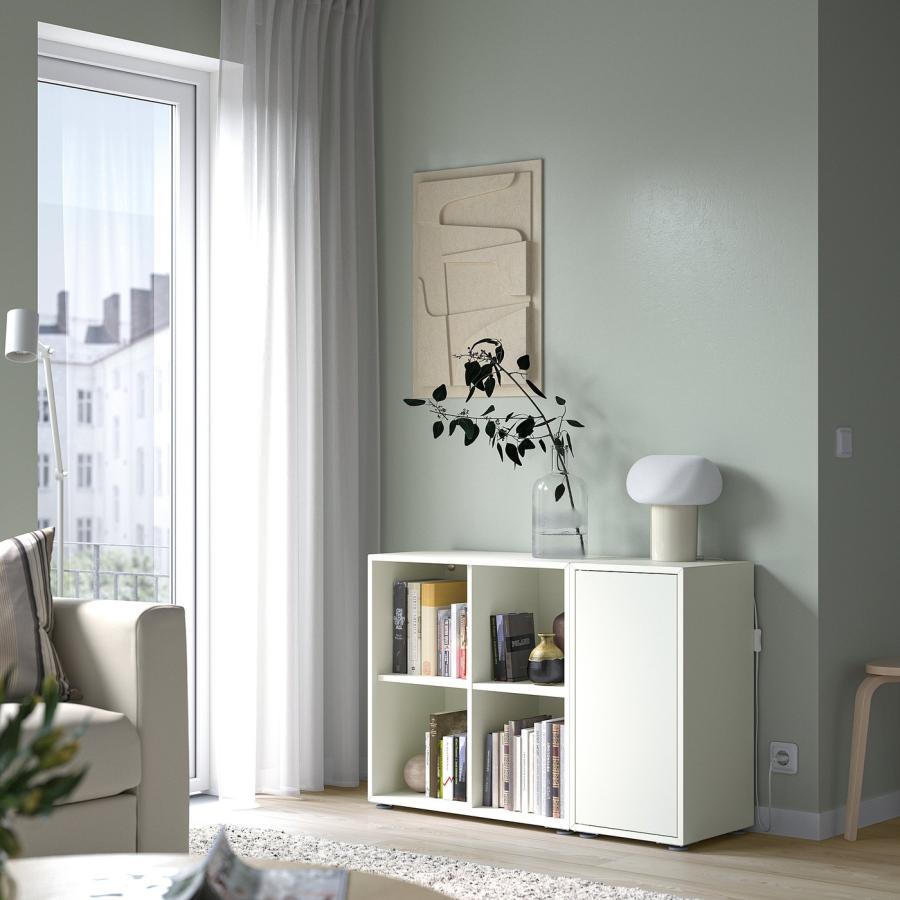 [IKEA/イケア/通販]EKET エーケト キャビネットコンビネーション 足付き, ホワイト, 105x35x72 cm[4](29189204) |  | 01