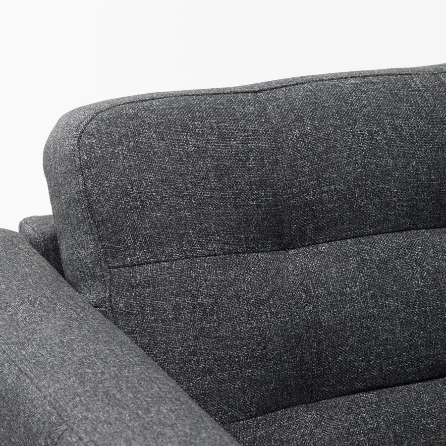 [IKEA/イケア/通販]LANDSKRONA ランズクローナ 2人掛けソファ, グンナレド ダークグレー/ウッド[GA](29270280) |  | 07