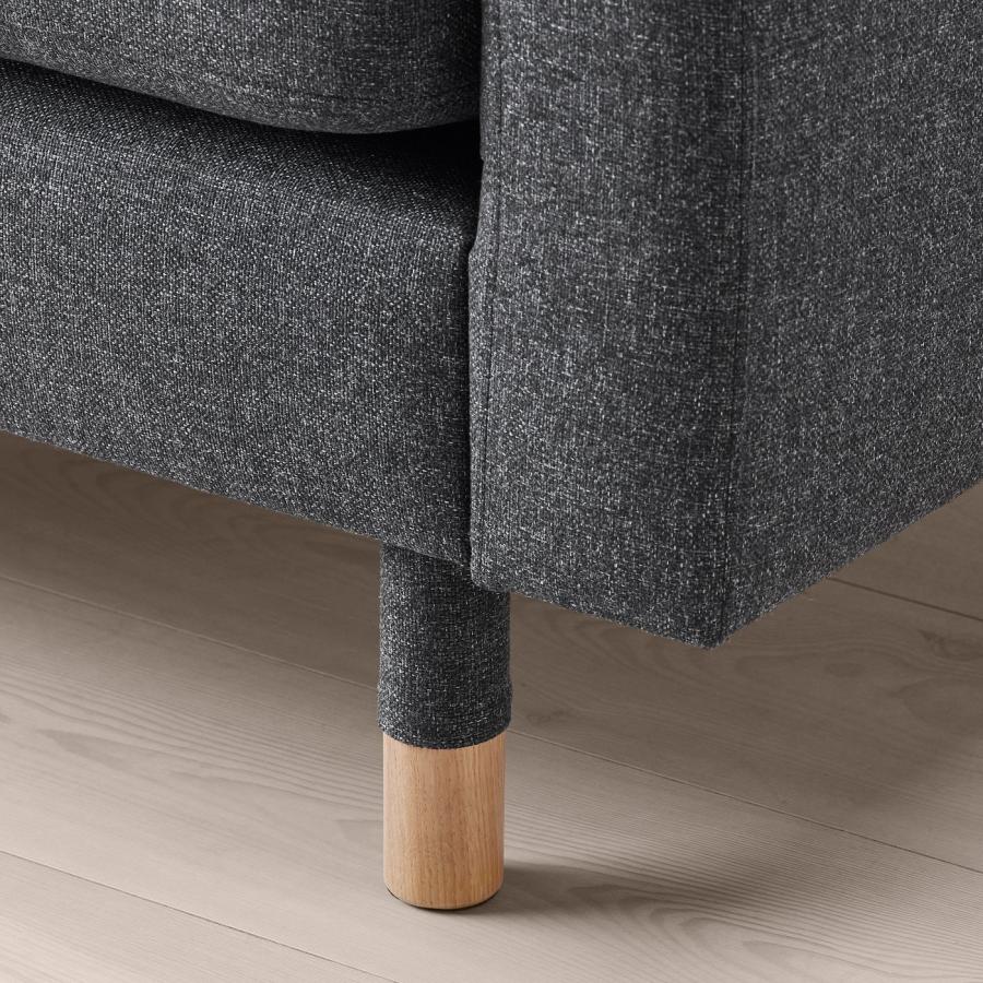 [IKEA/イケア/通販]LANDSKRONA ランズクローナ 2人掛けソファ, グンナレド ダークグレー/ウッド[GA](29270280) |  | 08