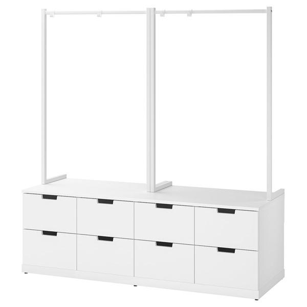 【IKEA/イケア/通販】NORDLI ノールドリ チェスト（引き出し×8）, ホワイト[7](29295209) | 