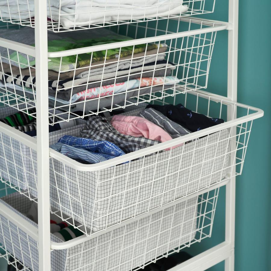 [IKEA/イケア/通販]JONAXEL ヨナクセルワードローブコンビネーション, ホワイト,142-178x51x139 cm[4](29317555) |  | 04