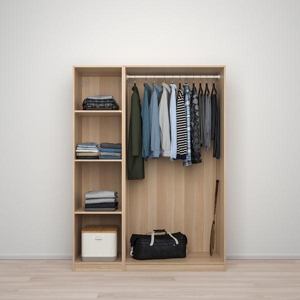 【IKEA/イケア/通販】PAX パックス / FORSAND/AHEIM フォルサンド/オーヘイム ワードローブコンビネーション, ホワイトステイン…[12](29336182) |  | 01
