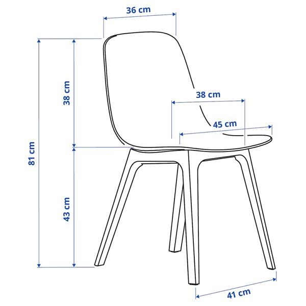 【IKEA/イケア/通販】VOXLOV ヴォックスローヴ / ODGER オドゲル テーブル＆チェア4脚, 竹/チャコール,…[5](29388680) |  | 03