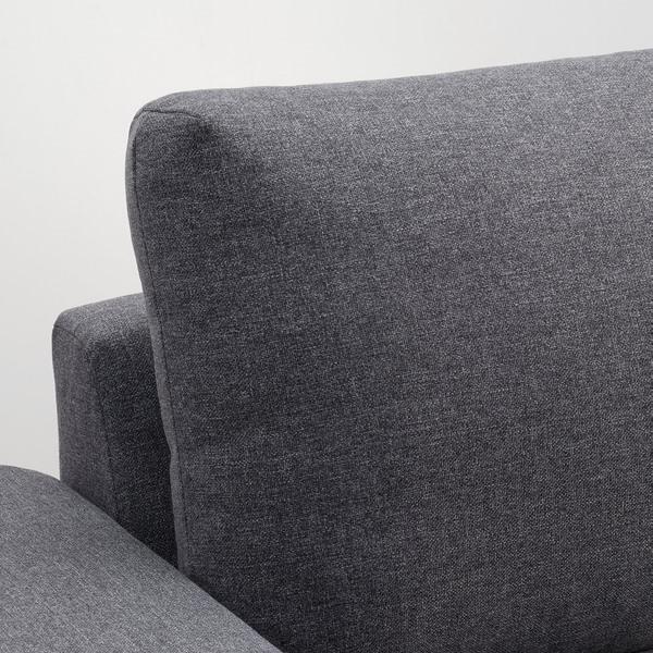[IKEA/イケア/通販]VIMLE ヴィムレ コーナーソファ、5人掛け 寝椅子付き, ワイドアームレスト付き/グンナレド ミディアムグレー[12](29401832) |  | 02