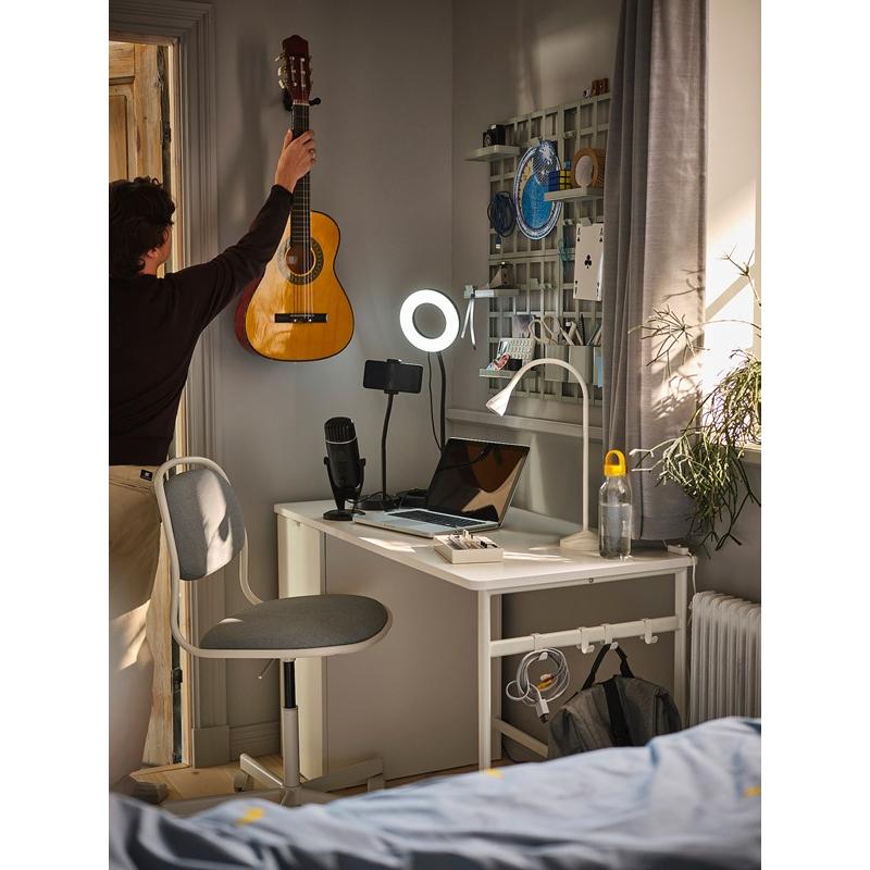 【IKEA/イケア/通販】ORFJALL オルフィエル 回転チェア, ホワイト/ヴィースレ ライトグレー…[CD](29416013) |  | 02