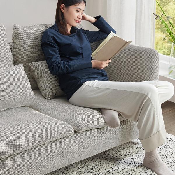 [IKEA/イケア/通販]SODERHAMN ソーデルハムン ３人掛けコンパクトソファ, ヴィーアルプ ベージュ/ブラウン[6](29419422) |  | 03