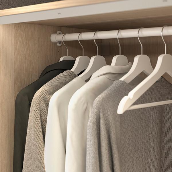 [IKEA/イケア/通販]PAX パックス / HASVIK ハスヴィークワードローブ, ホワイトステインオーク調/ホワ……[8](29435969) |  | 06