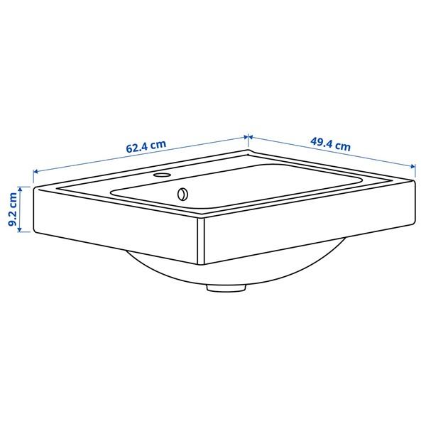 [IKEA/イケア/通販]ORRSJON オルショーン深型洗面ボウル 排水トラップ付き, ホワイト,62x49 cm[EC](29517031) |  | 03