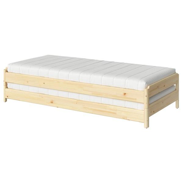 【引取り限定】IKEA ウトーケル スタッキングベッド マットレス付き IKEA/イケア/通販]UTAKER ウトーケルスタッキングベッド マットレス2枚