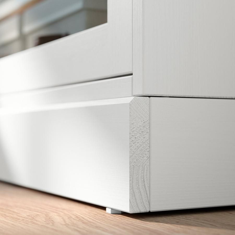 [IKEA/イケア/通販]HAVSTA ハーヴスタ コレクションケース 台座付き, ホワイトクリアガラス, 121x37x134 cm[3](29563141) |  | 04