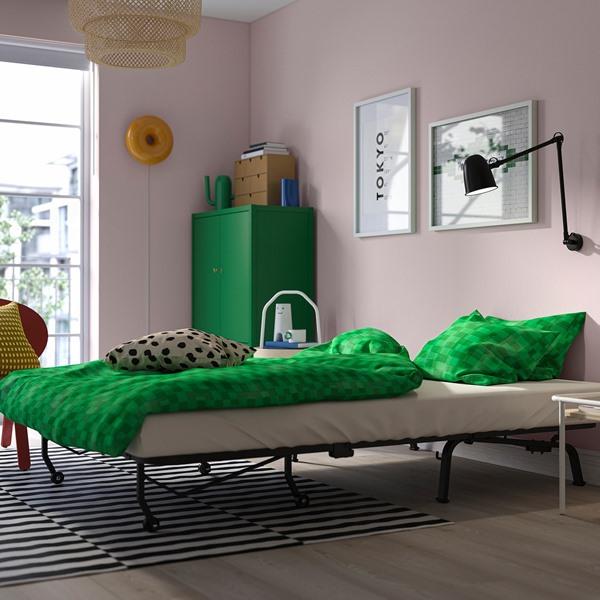[IKEA/イケア/通販]LYCKSELE LOVAS リクセーレ ローボース2人掛けソファベッド, ヴァンスブロー イエロー[3](29563202) |  | 02