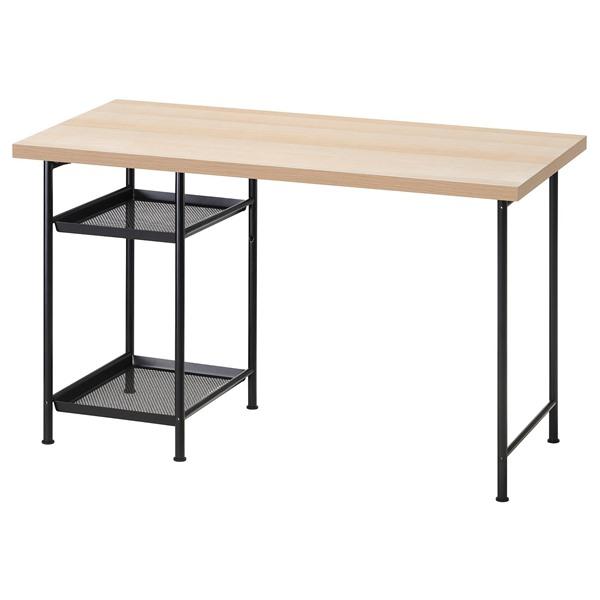 [IKEA/イケア/通販]LAGKAPTEN ラグカプテン / SPAND スペンドデスク, ホワイトステインオーク調/ブラッ……[4](29563645) | 