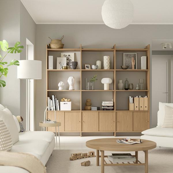 [IKEA/イケア/通販]LADMAKARE ロードマカレ収納コンビネーション 引き戸付, 棚板9枚付き/オーク調,238x……[15](29566677) |  | 01
