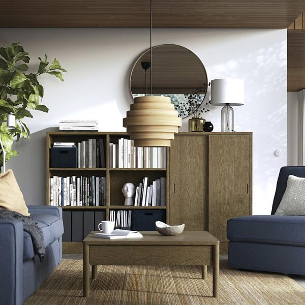 [IKEA/イケア/通販]TONSTAD トンスタード収納コンビネーション, ブラウン ステインオーク材突き板,202……[4](29570274) |  | 01