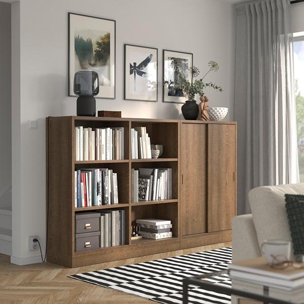 [IKEA/イケア/通販]TONSTAD トンスタード収納コンビネーション, ブラウン ステインオーク材突き板,202……[4](29570274) |  | 02