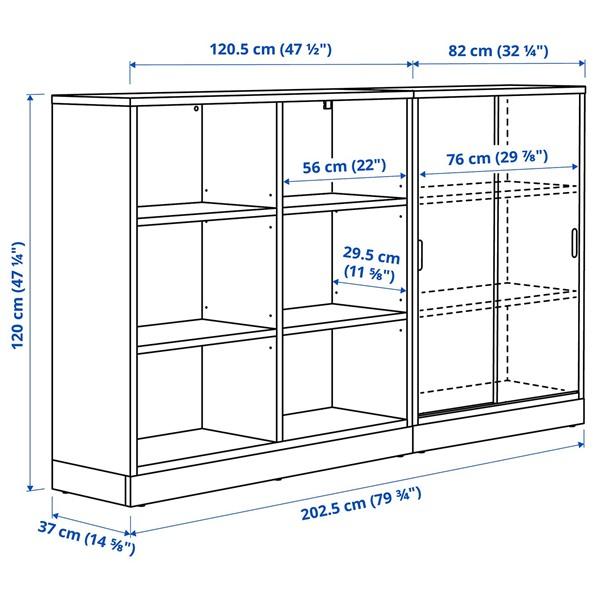 [IKEA/イケア/通販]TONSTAD トンスタード収納コンビネーション, ブラウン ステインオーク材突き板,202……[4](29570274) |  | 05