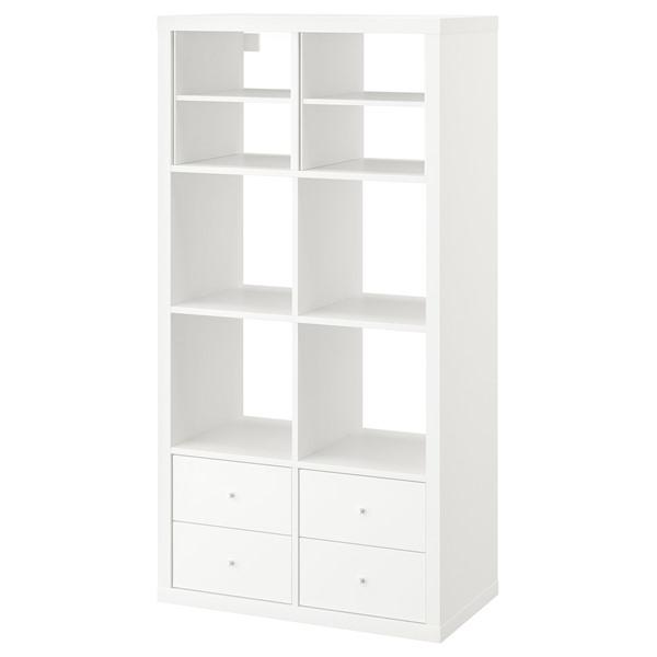 [IKEA/イケア/通販]KALLAX カラックスシェルフユニット, 引き出し4段付き/シェルフインサート2個付き……[5](29575988) |  | 02