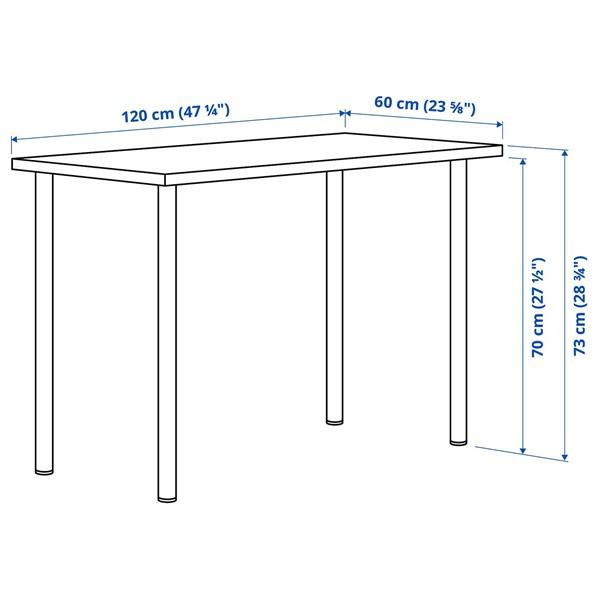 [IKEA/イケア/通販]LAGKAPTEN ラグカプテン / ADILS オディリスデスク, グレー/木目調 ダークグレー,120x60 cm[5](29584172) |  | 01