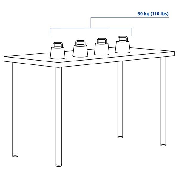 [IKEA/イケア/通販]LAGKAPTEN ラグカプテン / ADILS オディリスデスク, グレー/木目調 ダークグレー,120x60 cm[5](29584172) |  | 02