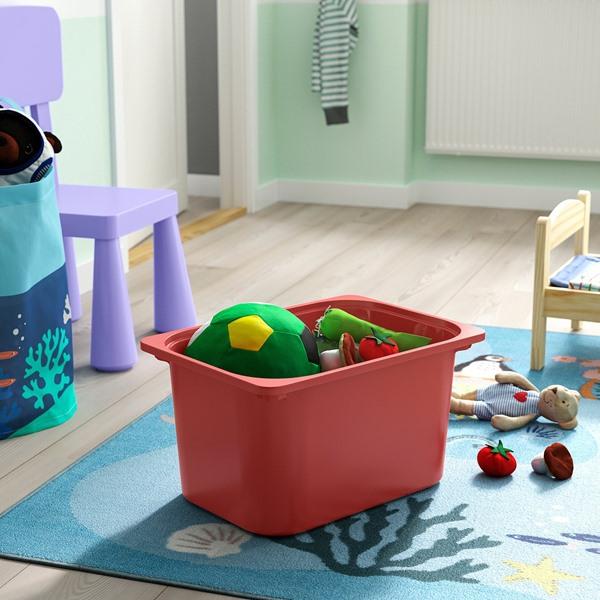 [IKEA/イケア/通販]TROFAST トロファスト収納コンビネーション, ホワイト グレー/レッド,99x44x95 cm[7](29584469) |  | 03