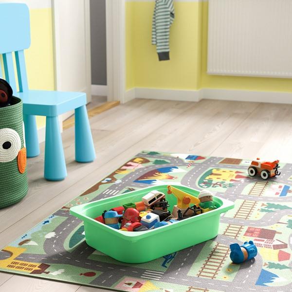 [IKEA/イケア/通販]TROFAST トロファスト収納コンビネーション, ライトホワイトステインパイン/マル……[9](29584501) |  | 07