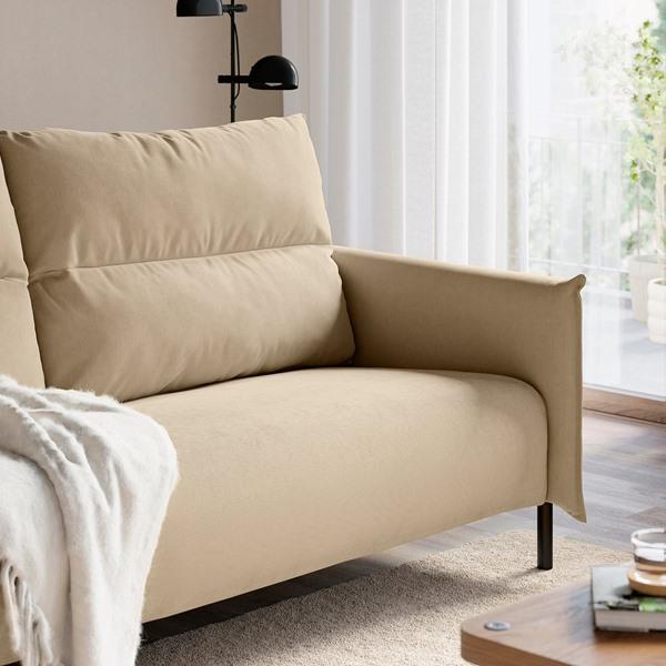 [IKEA/イケア/通販]MANNARP マッナルプ3人掛けソファ, サクセマーラ グレーベージュ[4](29604047) |  | 02