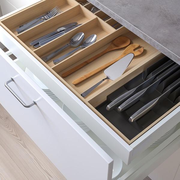 [IKEA/イケア/通販]UPPDATERA ウップダテラカトラリートレイ/ナイフラック付きトレイ, ライトバンブ……[3](29611788) |  | 01
