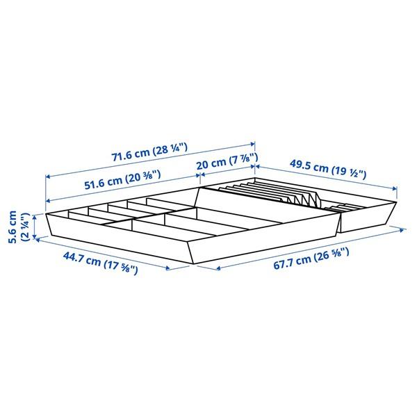 [IKEA/イケア/通販]UPPDATERA ウップダテラカトラリートレイ/ナイフラック付きトレイ, ライトバンブ……[3](29611788) |  | 02