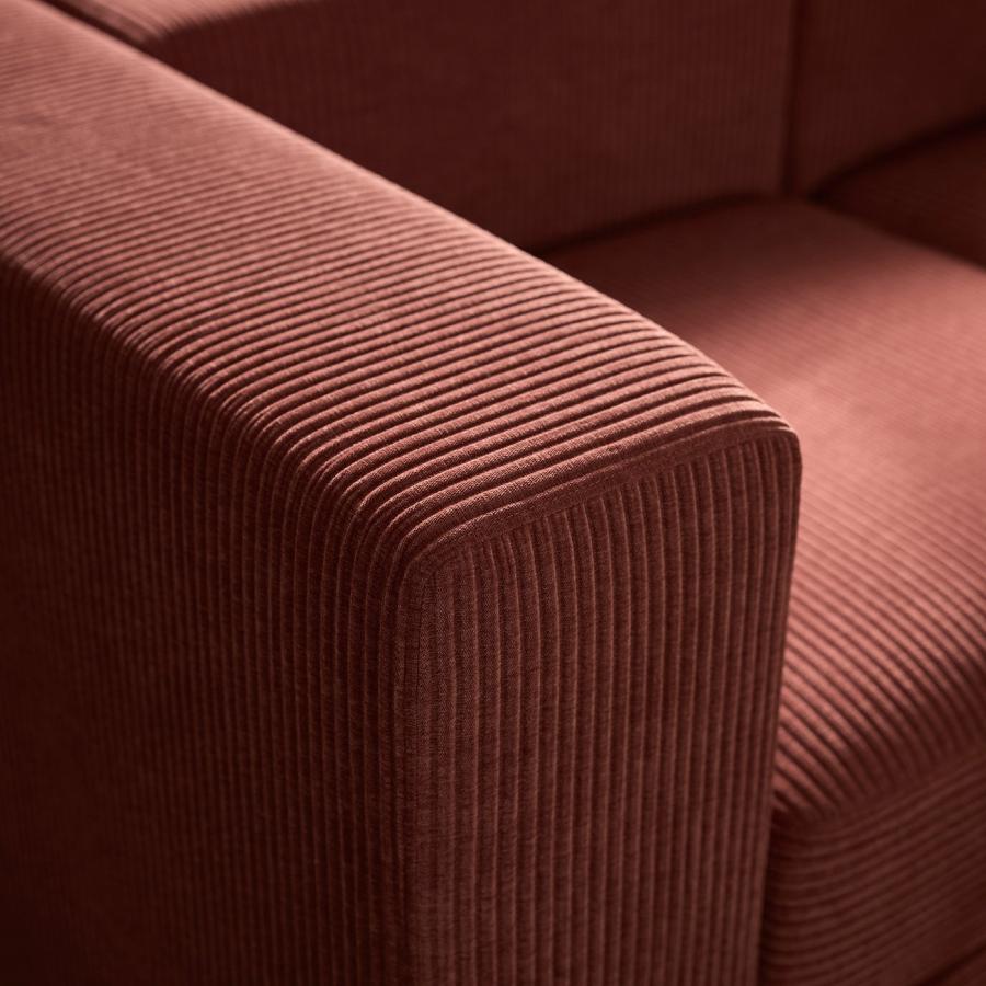 [IKEA/イケア/通販]JATTEBO イェッテボ 4人掛けモジュールソファ 寝椅子付き, 右 ヘッドレスト付き/サムサーラ ブラウンレッド[15](29617592) |  | 07