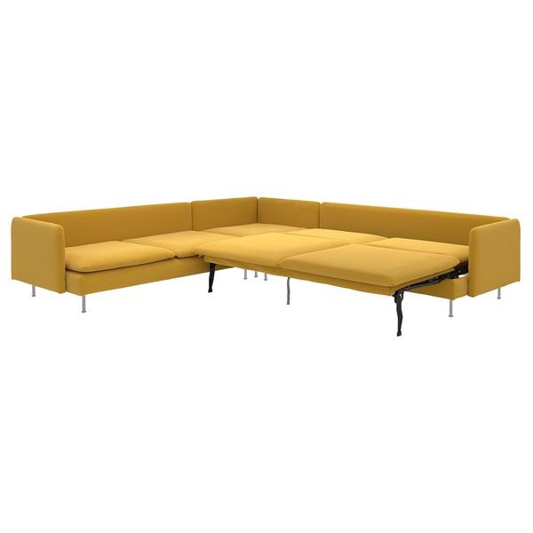 [IKEA/イケア/通販]SODERHAMN ソーデルハムン コーナーソファベッド 6人掛け, ケーリンゲ ダークイエロー[12](29618681) | 