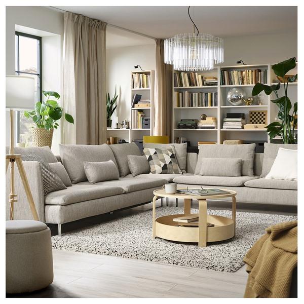[IKEA/イケア/通販]SODERHAMN ソーデルハムン コーナーソファベッド 6人掛け, ケーリンゲ ダークイエロー[12](29618681) |  | 04