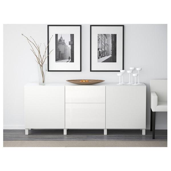 [IKEA/イケア/通販]BESTA ベストー収納コンビネーション 引き出し付, ラクスヴィーケン ホワイト/セ……[18](29620537) |  | 01