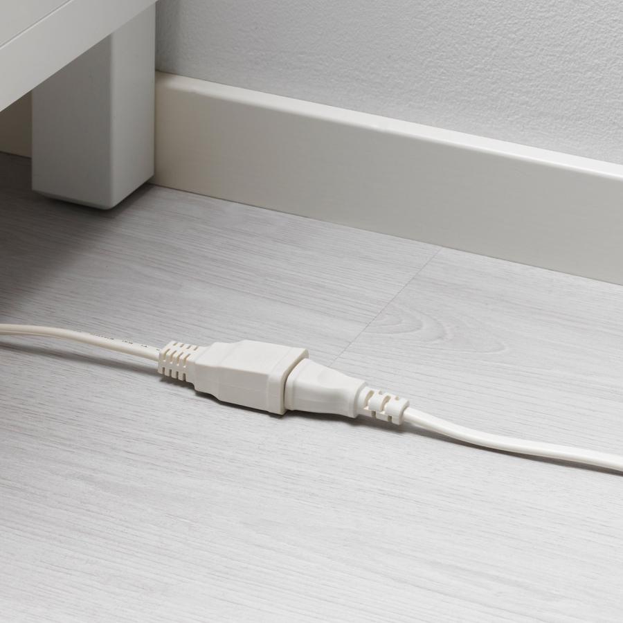 [IKEA/イケア/通販]KOPPLA コップラ 延長コード, アース無 ホワイト, 5 m[A](30092550) |  | 01