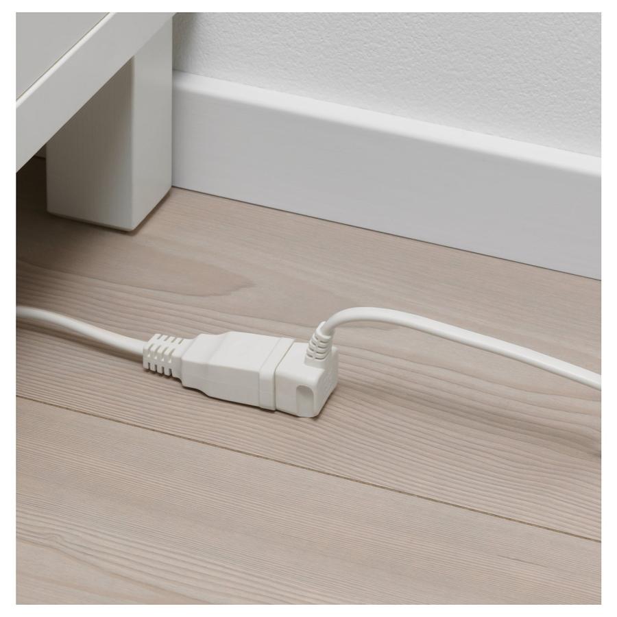 [IKEA/イケア/通販]KOPPLA コップラ 延長コード, アース無 ホワイト, 5 m[A](30092550) |  | 03