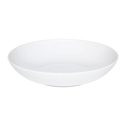 IKEA/イケア FARGRIK 深皿, ホワイト, せっ器 | 