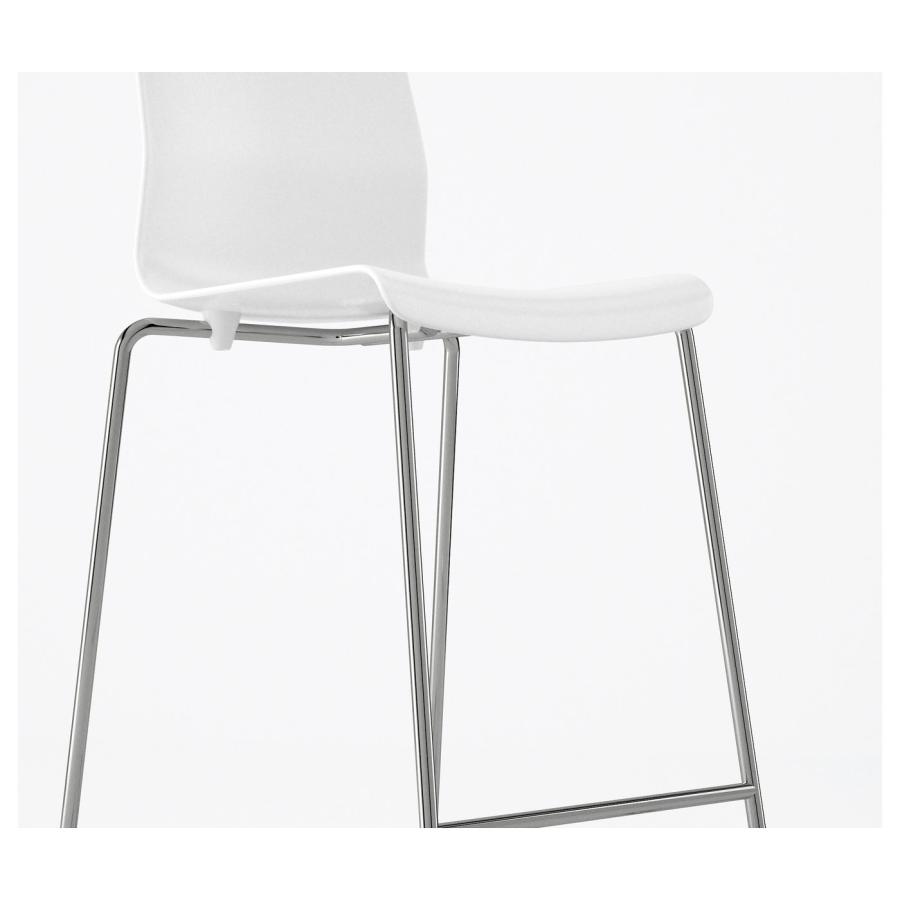 [IKEA/イケア/通販]GLENN グレンカウンターチェア, カウンターの高さ ホワイト/クロムメッキ,66 cm[F](30162307) |  | 06