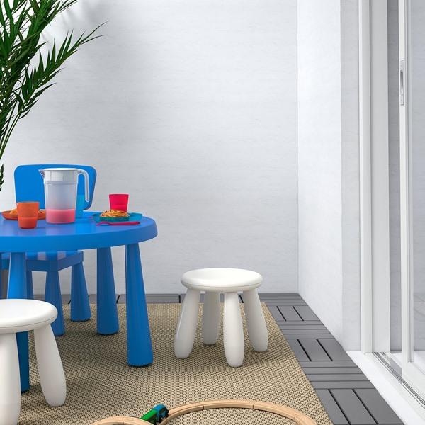 [IKEA/イケア/通販]MAMMUT マンムット子ども用スツール, 室内/屋外用/ホワイト[B](30176644) |  | 01