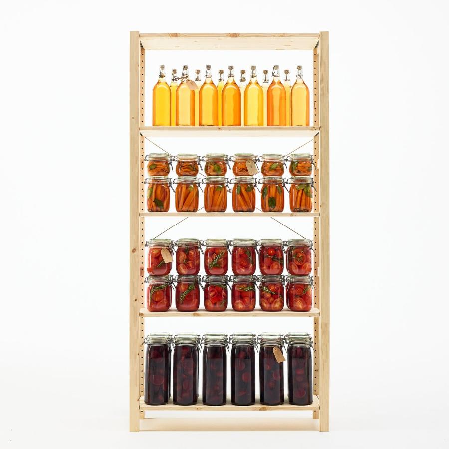 [IKEA/イケア/通販]KORKEN コルケン ふた付き容器, クリアガラス, 1 l[A](30213547) |  | 02