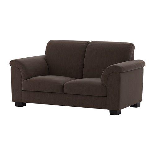 IKEA/イケア TIDAFORS 2人掛けソファ, ヘンスタ ダークブラウン | 