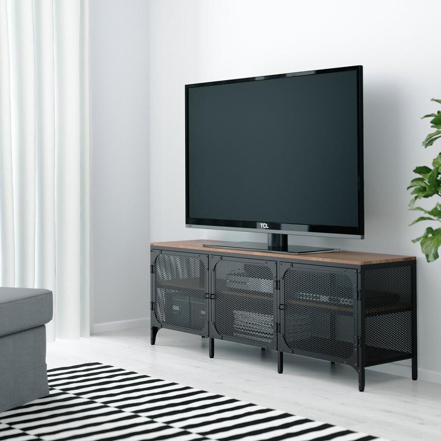 [IKEA/イケア/通販]FJALLBO フィエルボ テレビ台, ブラック, 150x36x54 cm[I](30339293) |  | 02