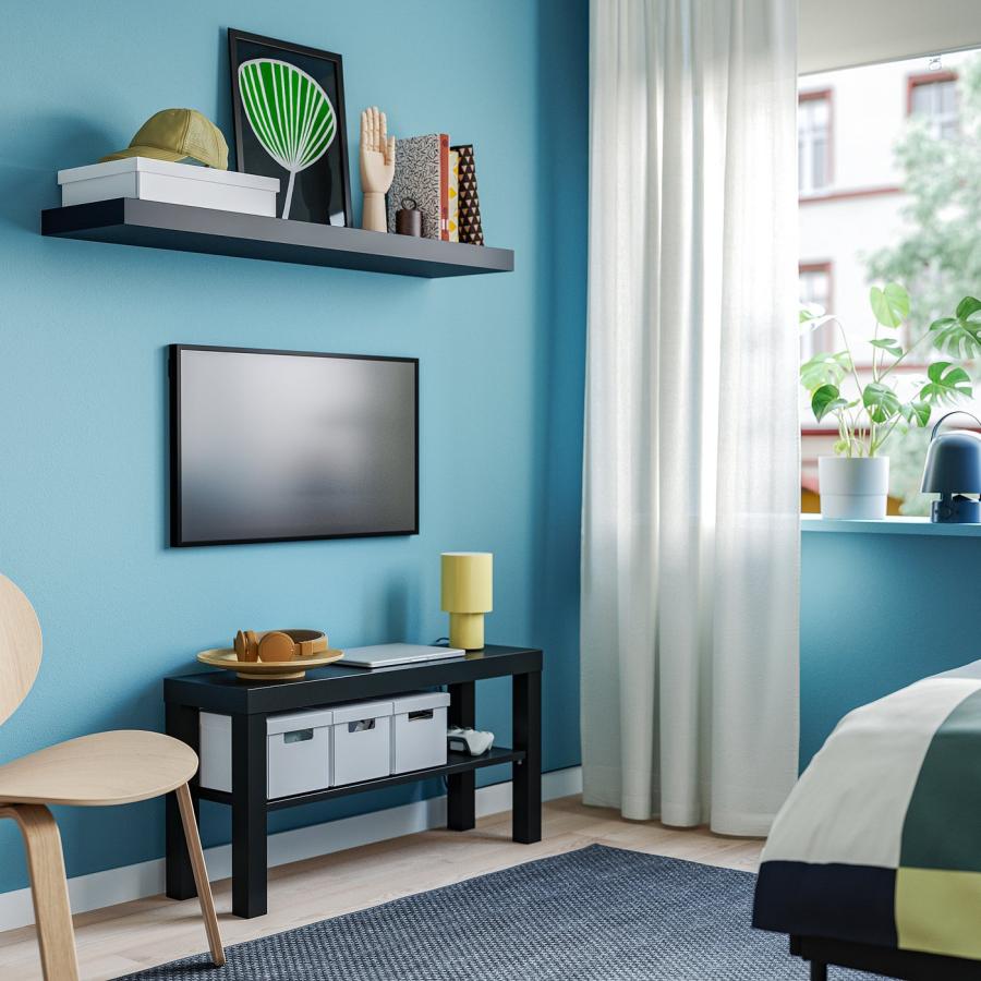 [IKEA/イケア/通販]LACK ラック テレビ台, ブラック, 90x26x45 cm[D](30353566) |  | 01