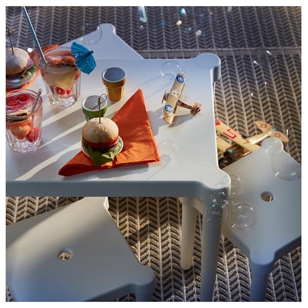 【IKEA/イケア/通販】UTTER ウッテル 子ども用スツール, 室内/屋外用/ホワイト[B](30357786) |  | 01