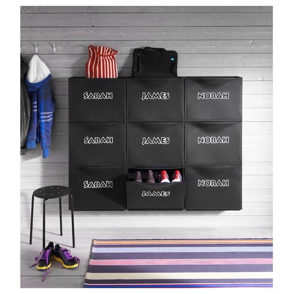 【IKEA/イケア/通販】TRONES トローネス シューズキャビネット/収納, ブラック[E](30397315) |  | 01