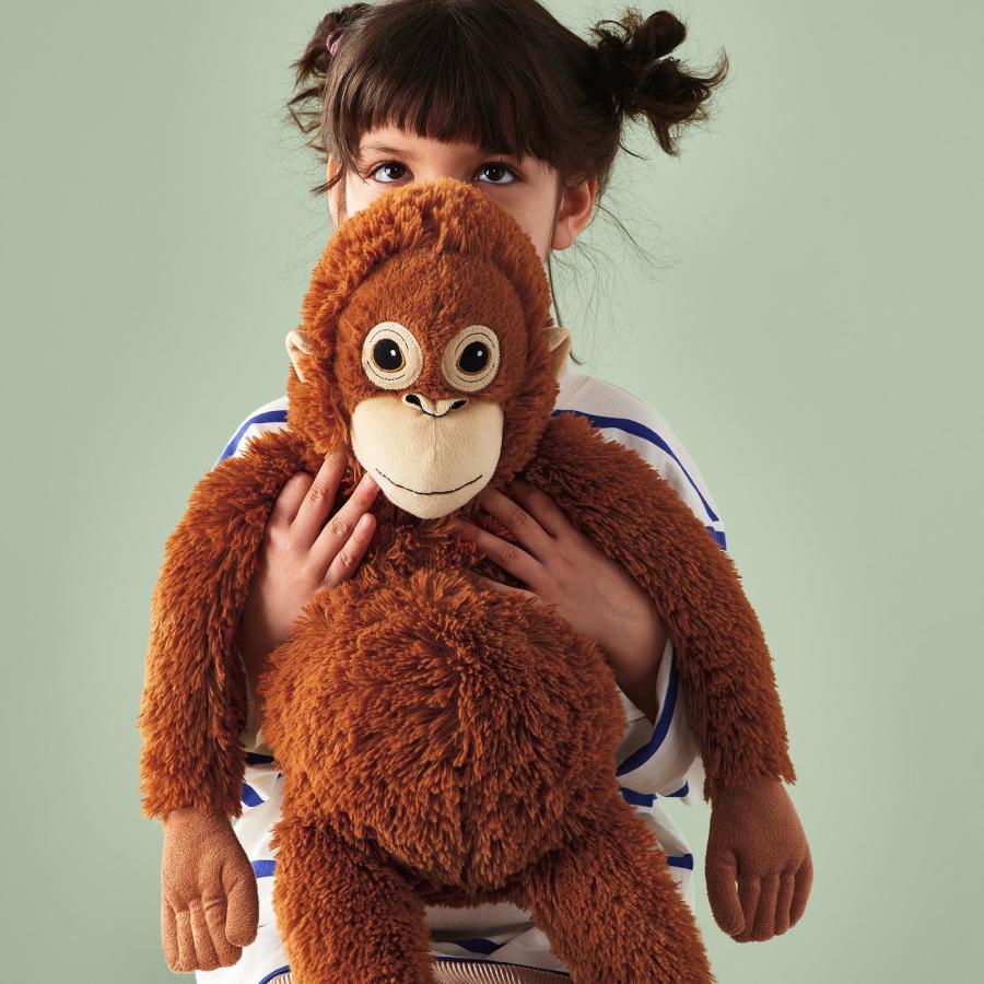 在庫希少　IKEA ジュンゲルスコグ オラウータン ぬいぐるみ　新品 IKEA/イケア/通販]DJUNGELSKOG ジュンゲルスコグ ぬいぐるみ