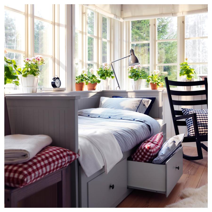 IKEA/イケア/通販]HEMNES ヘムネス デイベッドフレーム（引き出し×3