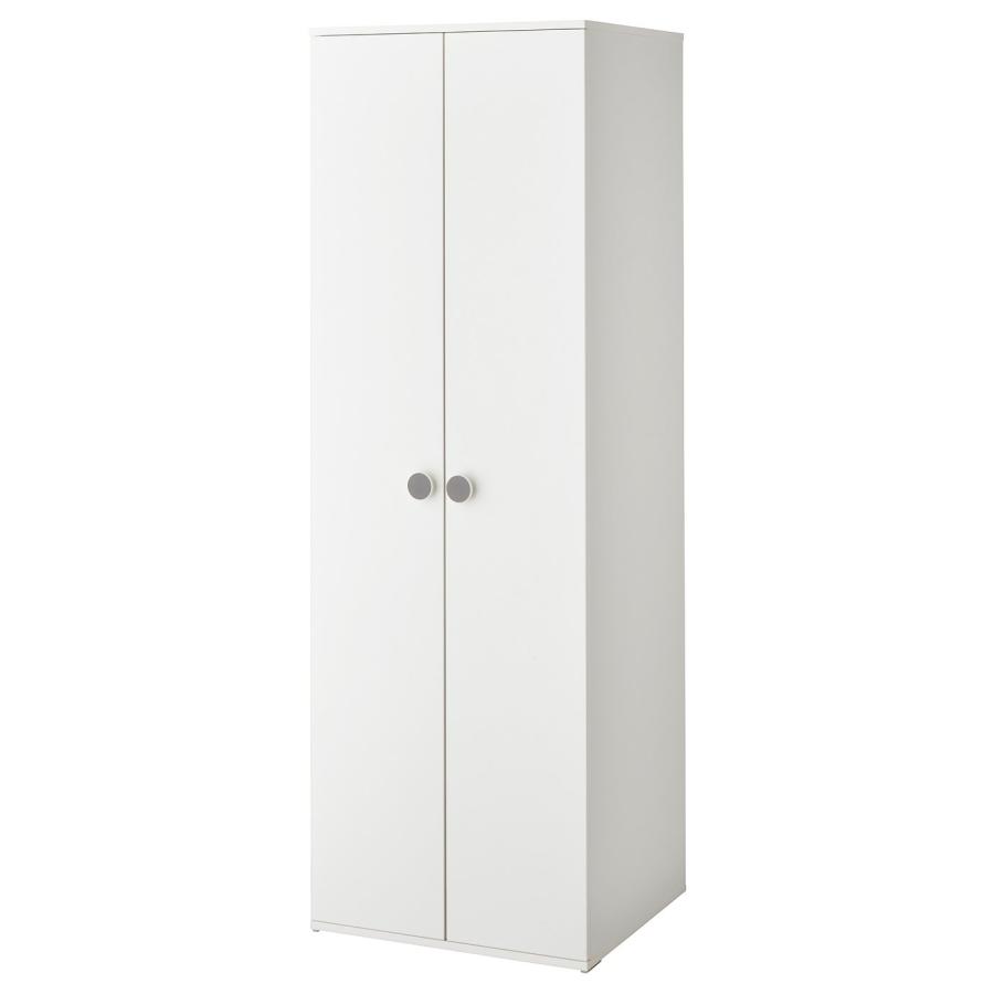 ★ジモティ割あり★ IKEA ワードローブ ホワイト H187×D50×W80 クリーニング済み HJ2362 IKEA/イケア/通販]GODISHUS グーディスフース ワードローブ, ホワイト